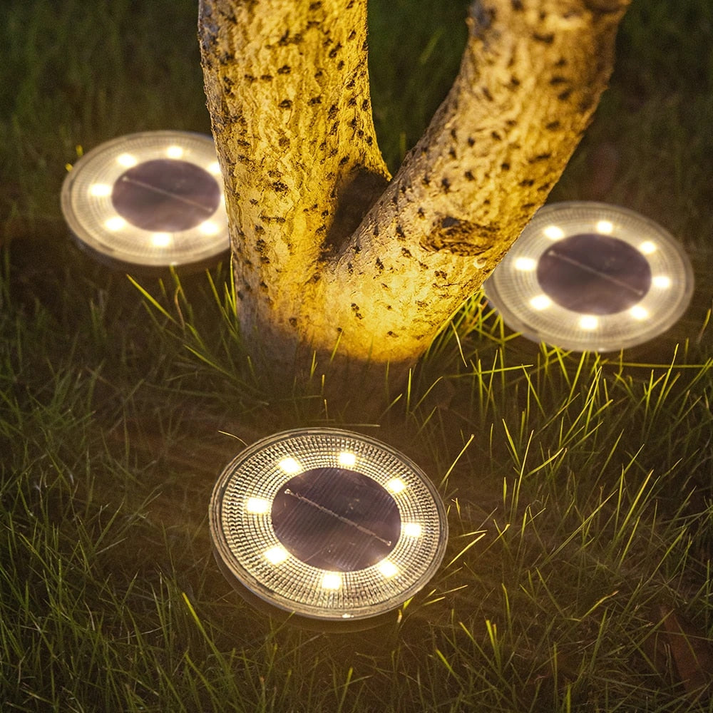 BrightDome | Lampes Solaires Extérieures – Éclairage Étanche Automatique