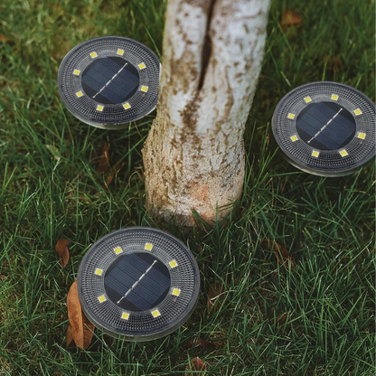 BrightDome | Lampes Solaires Extérieures – Éclairage Étanche Automatique