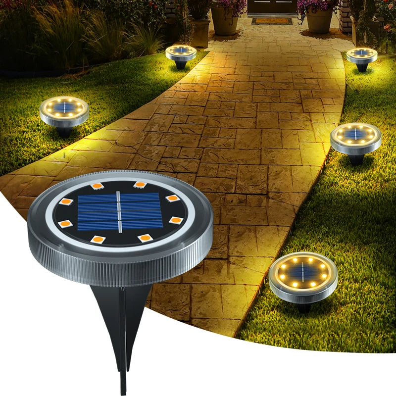 BrightDome | Lampes Solaires Extérieures – Éclairage Étanche Automatique