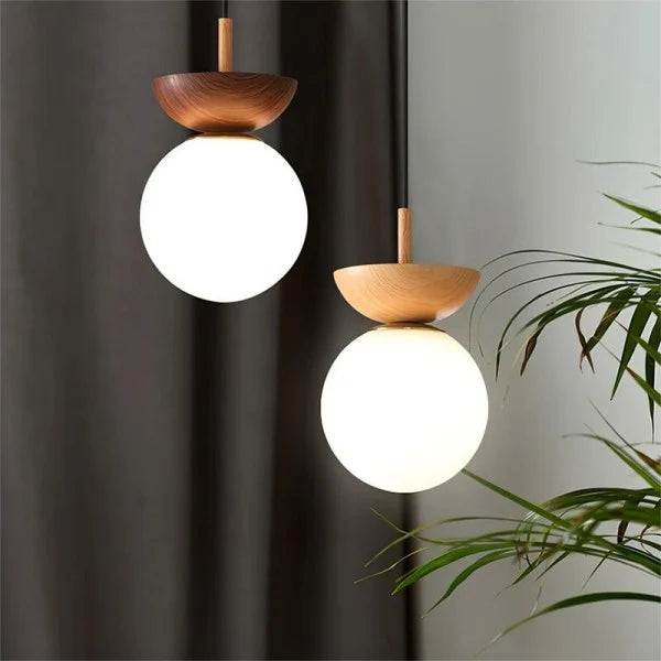 Skalys | Suspension Design – Ambiance Nordique à Lumière Chaleureuse