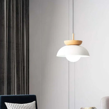 Skalys | Suspension Design – Ambiance Nordique à Lumière Chaleureuse