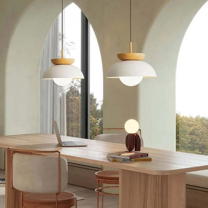 Skalys | Suspension Design – Ambiance Nordique à Lumière Chaleureuse