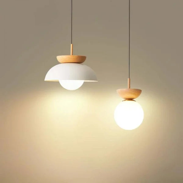 Skalys | Suspension Design – Ambiance Nordique à Lumière Chaleureuse