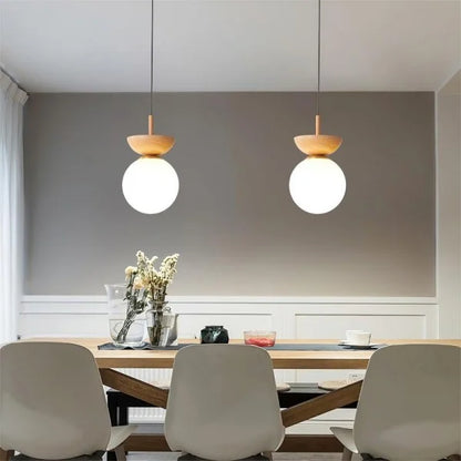 Skalys | Suspension Design – Ambiance Nordique à Lumière Chaleureuse