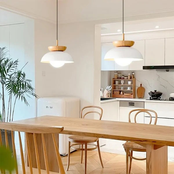 Skalys | Suspension Design – Ambiance Nordique à Lumière Chaleureuse