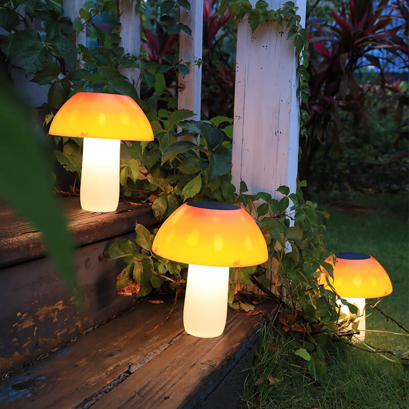 Florivie | Lampe Solaire Extérieure – Éclairage Décoratif en Forme de Champignon