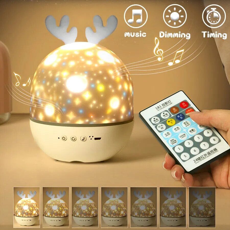 ÉtoileRêve | Lampe Projecteur – Ambiance Ciel Étoilé et Sommeil Paisible
