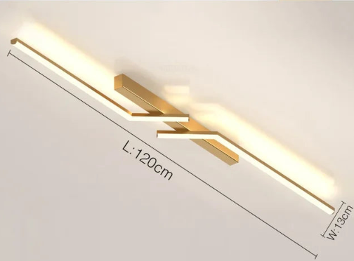 Éloria | Plafonnier LED – Ligne Raffinée et Éclairage Économe