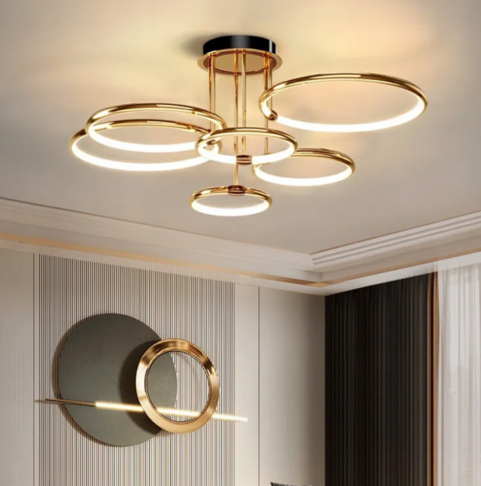 Néoria | Plafonnier LED – Lumière Chaleureuse et Moderne