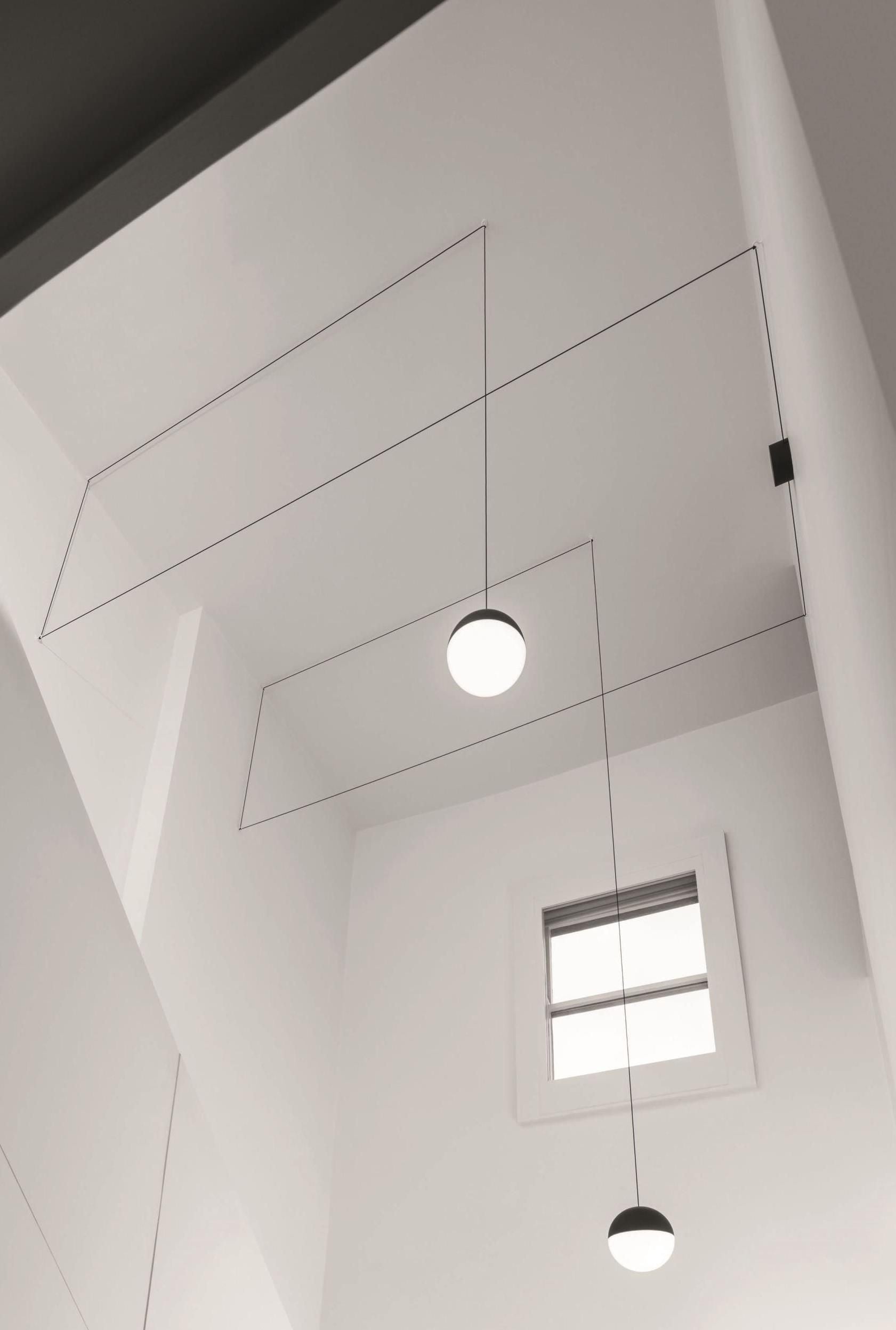 Georys | Suspension Moderne – Design Géométrique et Style Dynamique