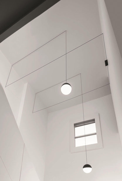 Georys | Suspension Moderne – Design Géométrique et Style Dynamique