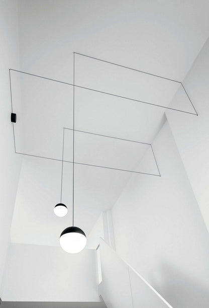 Georys | Suspension Moderne – Design Géométrique et Style Dynamique