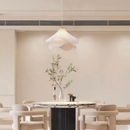 Suspension Lumineuse Design Moderne avec Éclairage Doux, Longueur Ajustable en Métal Noir et Verre Opale 2