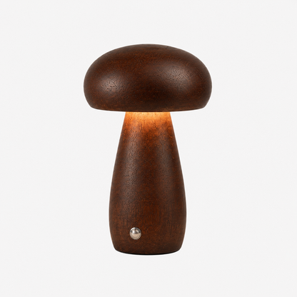 Sylvéra | Lampe Champignon – Élégance Naturelle et Rechargeable