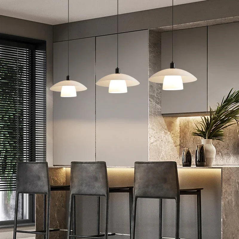 Zenéa | Suspension Japonaise – Lueur Chaleureuse au Design Épuré