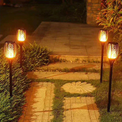 Torches de Jardin Solaires LED Étanches IP65 avec Autonomie de 10 Heures 6