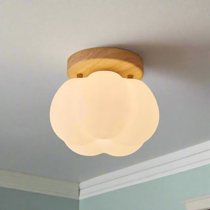 Élaria | Lustre Citrouille – Design Raffiné et Lumière Douce