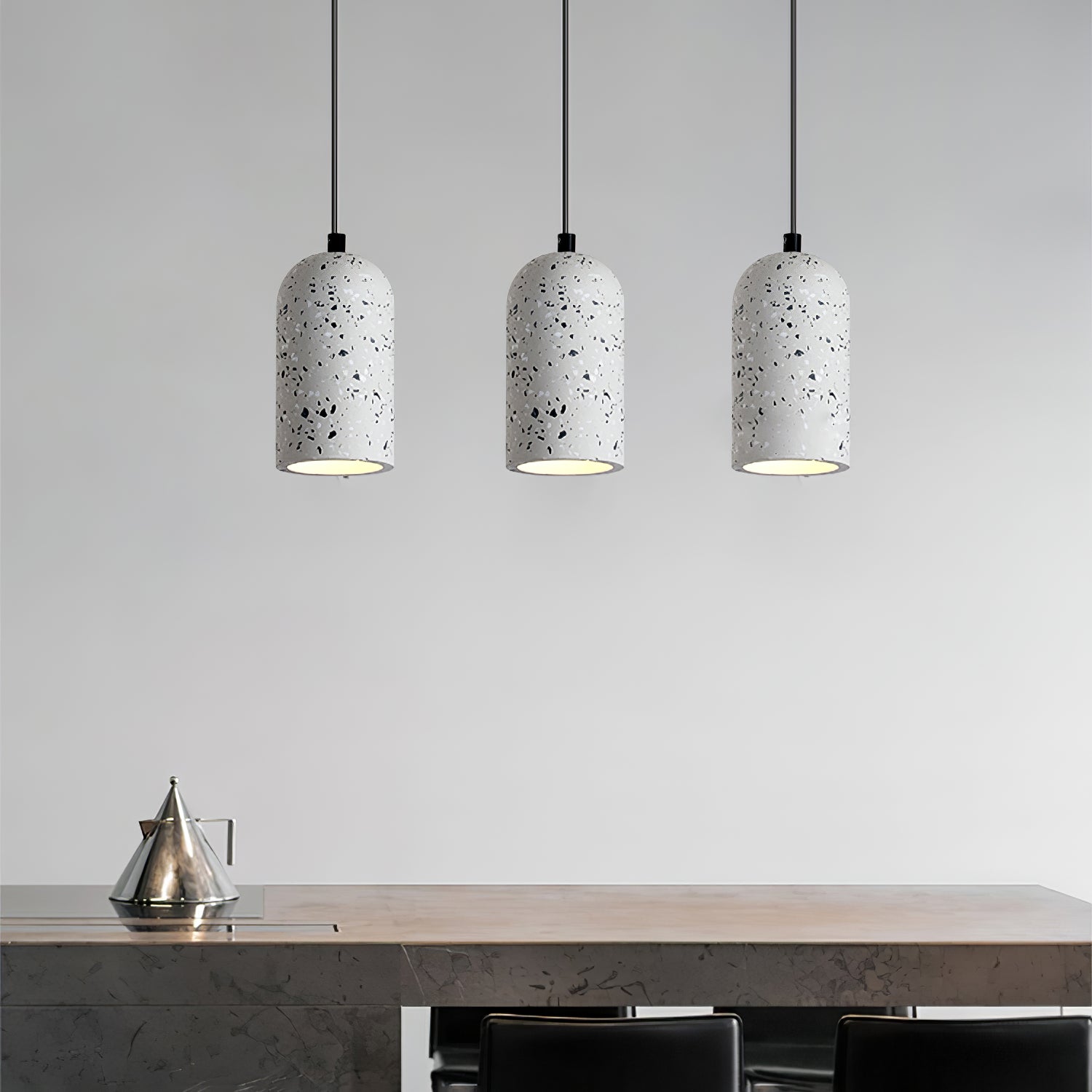 Terrazia | Lampe Suspendue – Béton recyclé design durable moderne