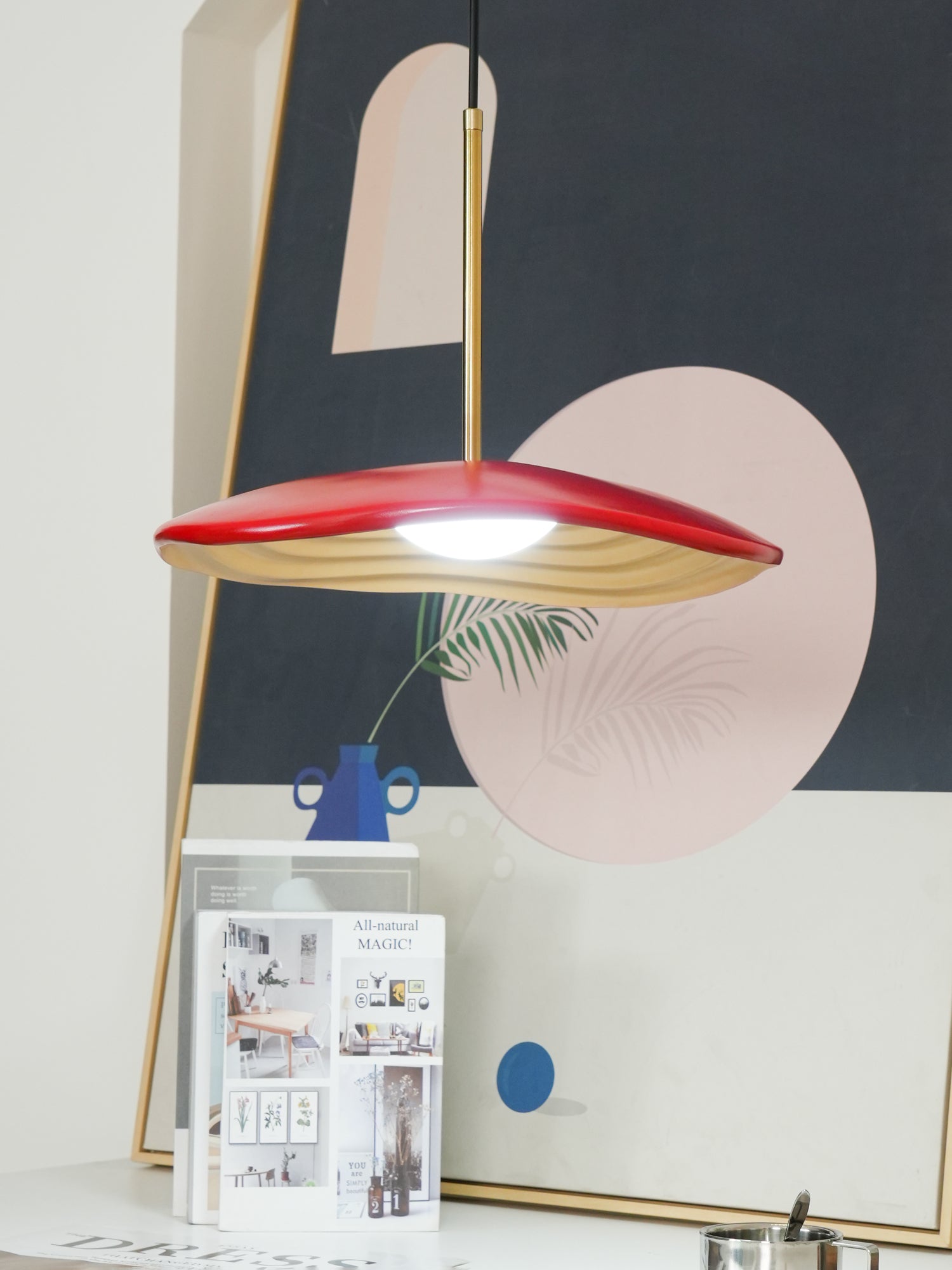 Maréva | Suspension LED – Courbes Élégantes et Éclat Raffiné