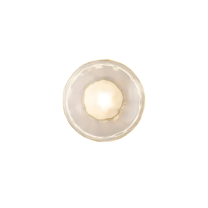 Veralis - Applique Murale Contemporaine Transparent 20cm