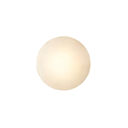 Veralis - Applique Murale Contemporaine Blanc 20cm Doré