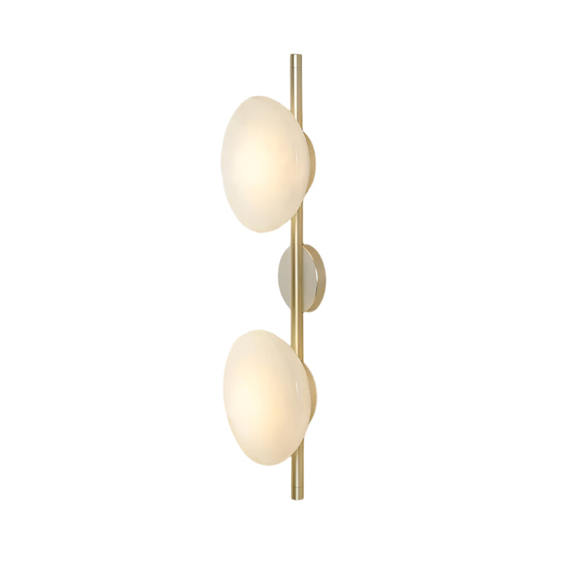 Veralis - Applique Murale Contemporaine Blanc 65cm
