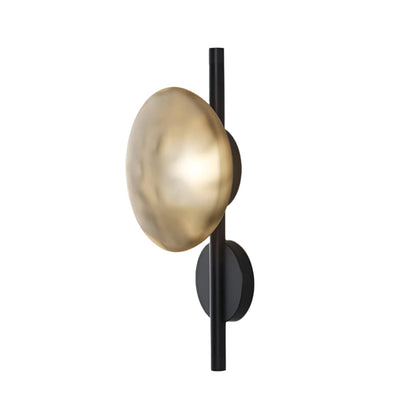 Veralis - Applique Murale Contemporaine Ambre 38cm Noir