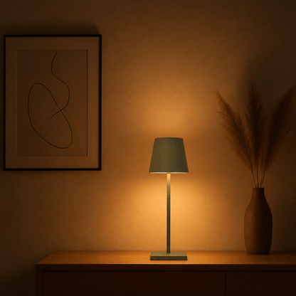 Élyntar | Lampe Sans Fil Rechargeable – Design Moderne et Éclairage Tactile