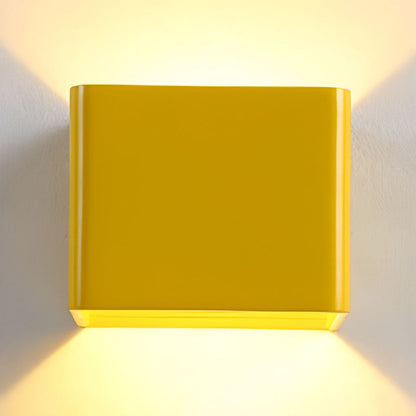 Walluxe - Applique Murale LED Compacte À Double Faisceau Jaune Lumière Chaude L10 X H8CM (5W)