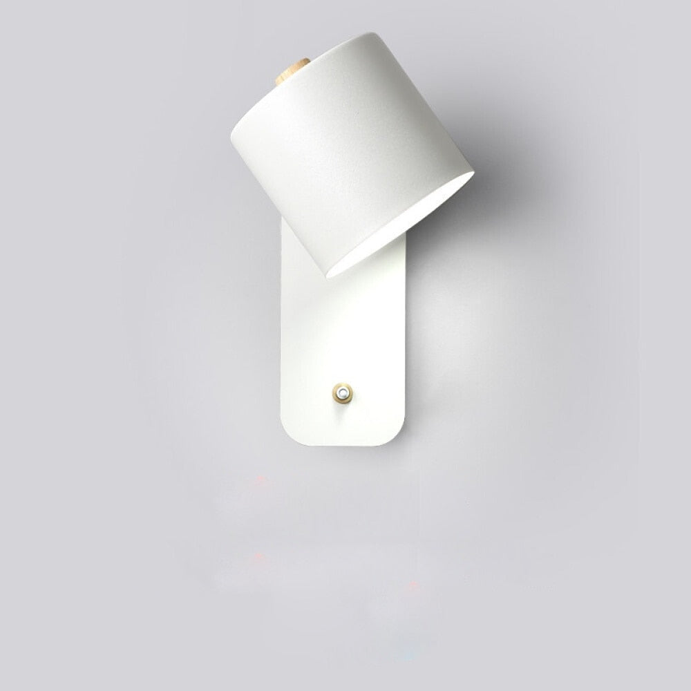 Waluxe - Applique Murale LED Avec Interrupteur Intégré Blanc