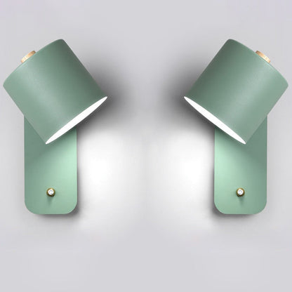 Waluxe - Applique Murale LED Avec Interrupteur Intégré 2 Vert
