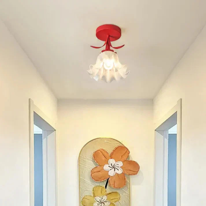 Claréa | Lampe de Plafond – Charme Tiffany Intemporel