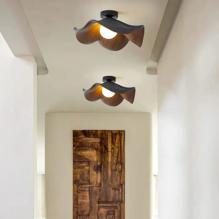 Élorya | Plafonnier Lotus – Charme Contemporain et Lumière Apaisante