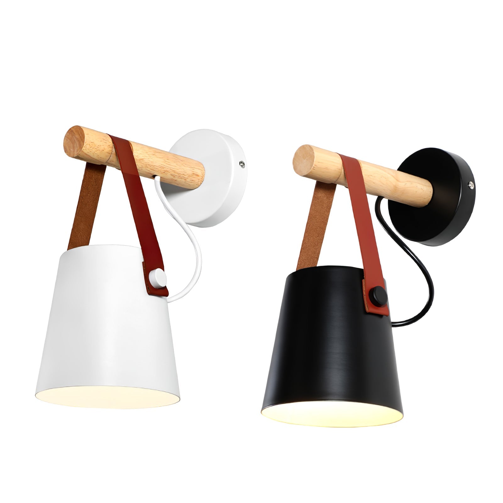 Lustora Applique Murale LED Bois – Élégance Naturelle et Moderne