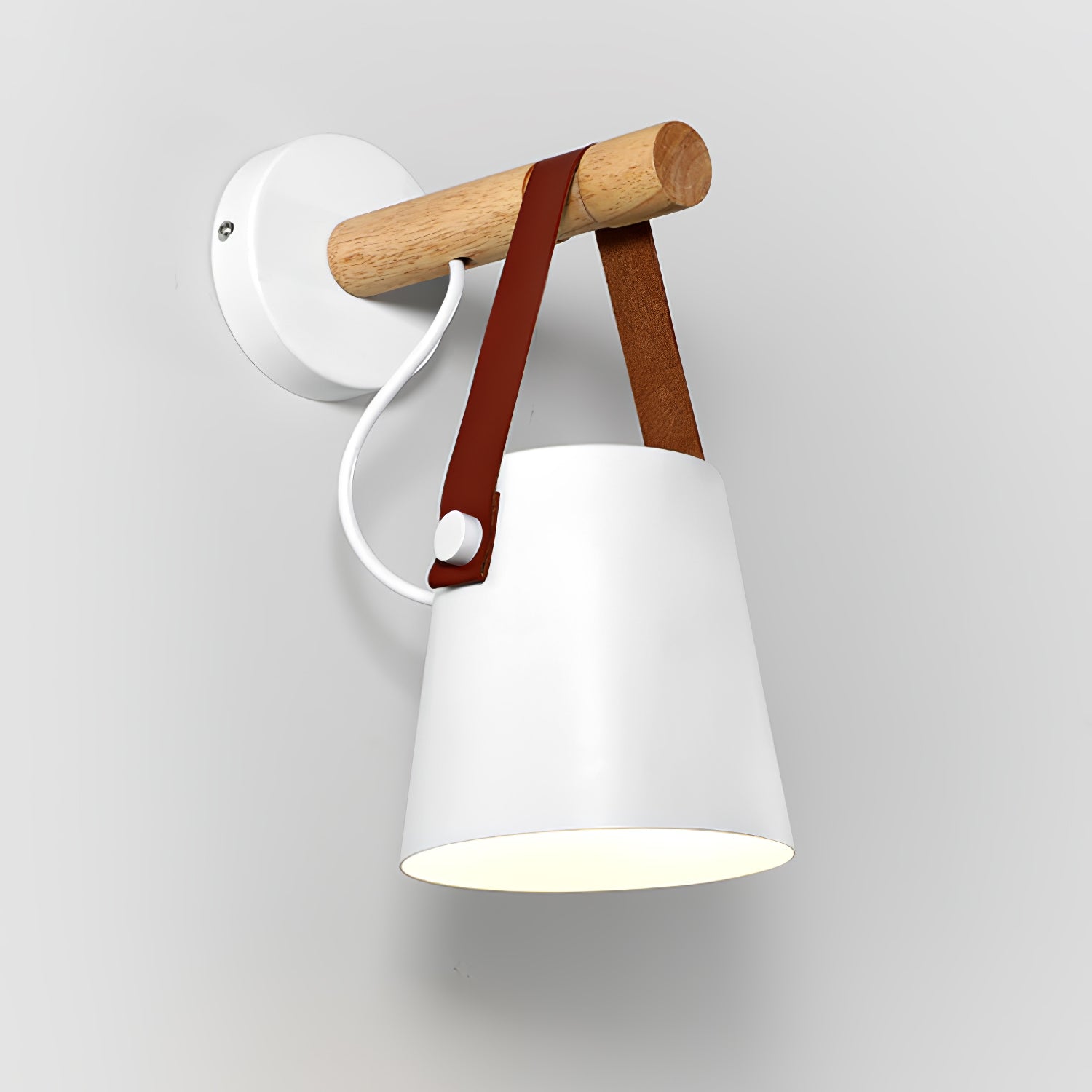 Lustora Applique Murale LED Bois – Élégance Naturelle et Moderne