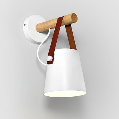 Lustora Applique Murale LED Bois – Élégance Naturelle et Moderne