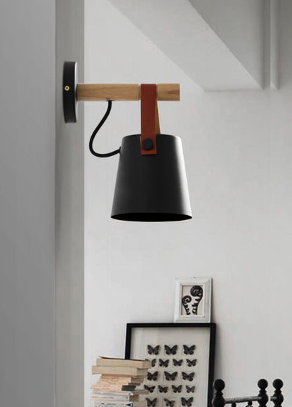 Lustora Applique Murale LED Bois – Élégance Naturelle et Moderne