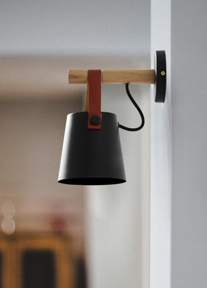 Lustora Applique Murale LED Bois – Élégance Naturelle et Moderne