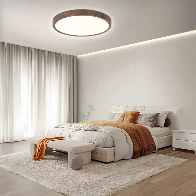 Velistra | Plafonnier Bois – Chic Contemporain et Lumière Douce