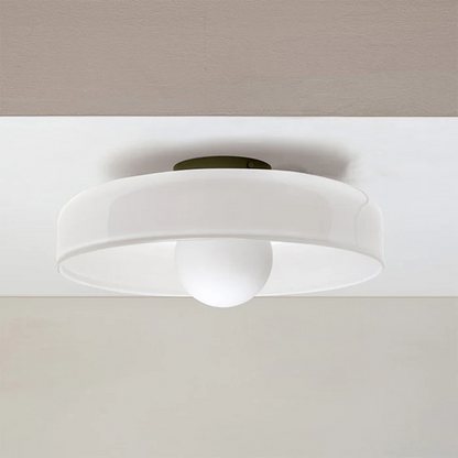 Aléria | Lustre de Plafond LED – Élégance Classique Moderne Blanc