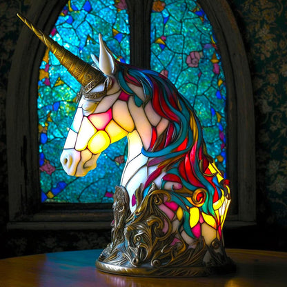 Amarélis | Lampe Artistique LED – Élégance Intemporelle & Ambiance Moderne Licorne