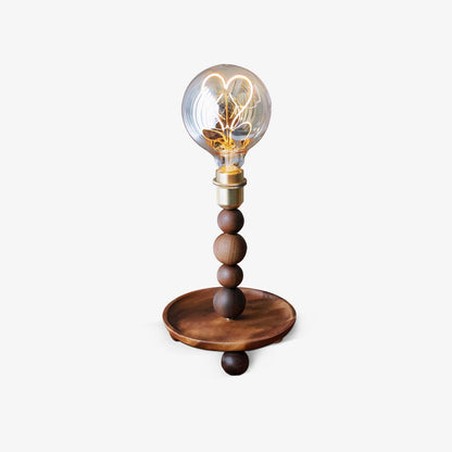 Amoréa | Lampe de Table – Globe transparent lueur élégante