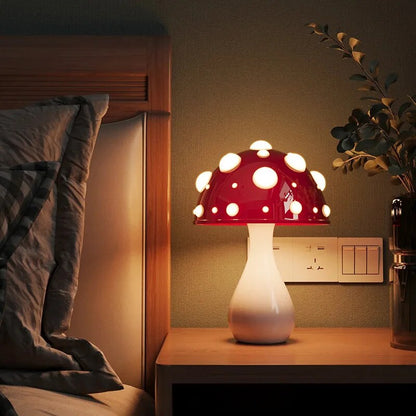 AuréChamp | Lampe Champignon – Design Élégant et Lumière Chaleureuse