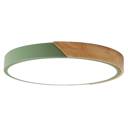 Aurévo | Plafonnier LED – Élégance Moderne et Détails en Bois