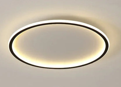 Aurovia | Lampe de Plafond LED – Ambiance Moderne et Élégante 30cm Noir