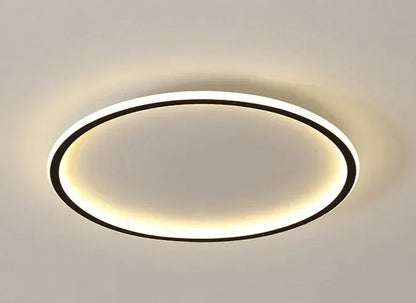 Aurovia | Lampe de Plafond LED – Ambiance Moderne et Élégante 40cm Noir