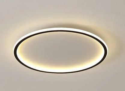 Aurovia | Lampe de Plafond LED – Ambiance Moderne et Élégante 50cm Noir