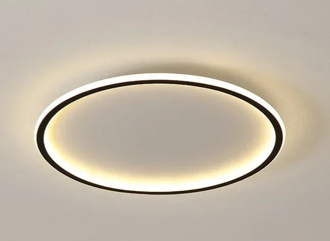 Aurovia | Lampe de Plafond LED – Ambiance Moderne et Élégante 50cm Noir