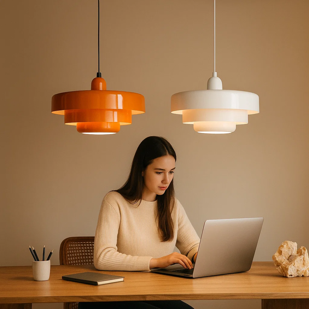 Averis | Plafonnier en Verre – Design Nordique Élégant et Moderne