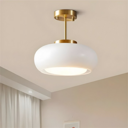 Velustre | Lustre en Verre – Ambre Antique et Design Classique